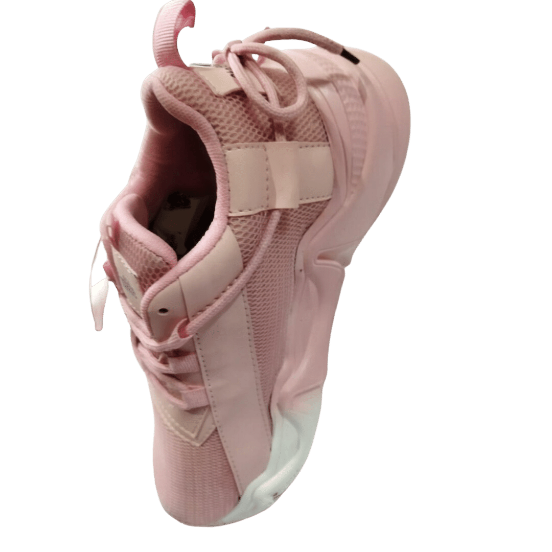 Womens pink casual sneakers